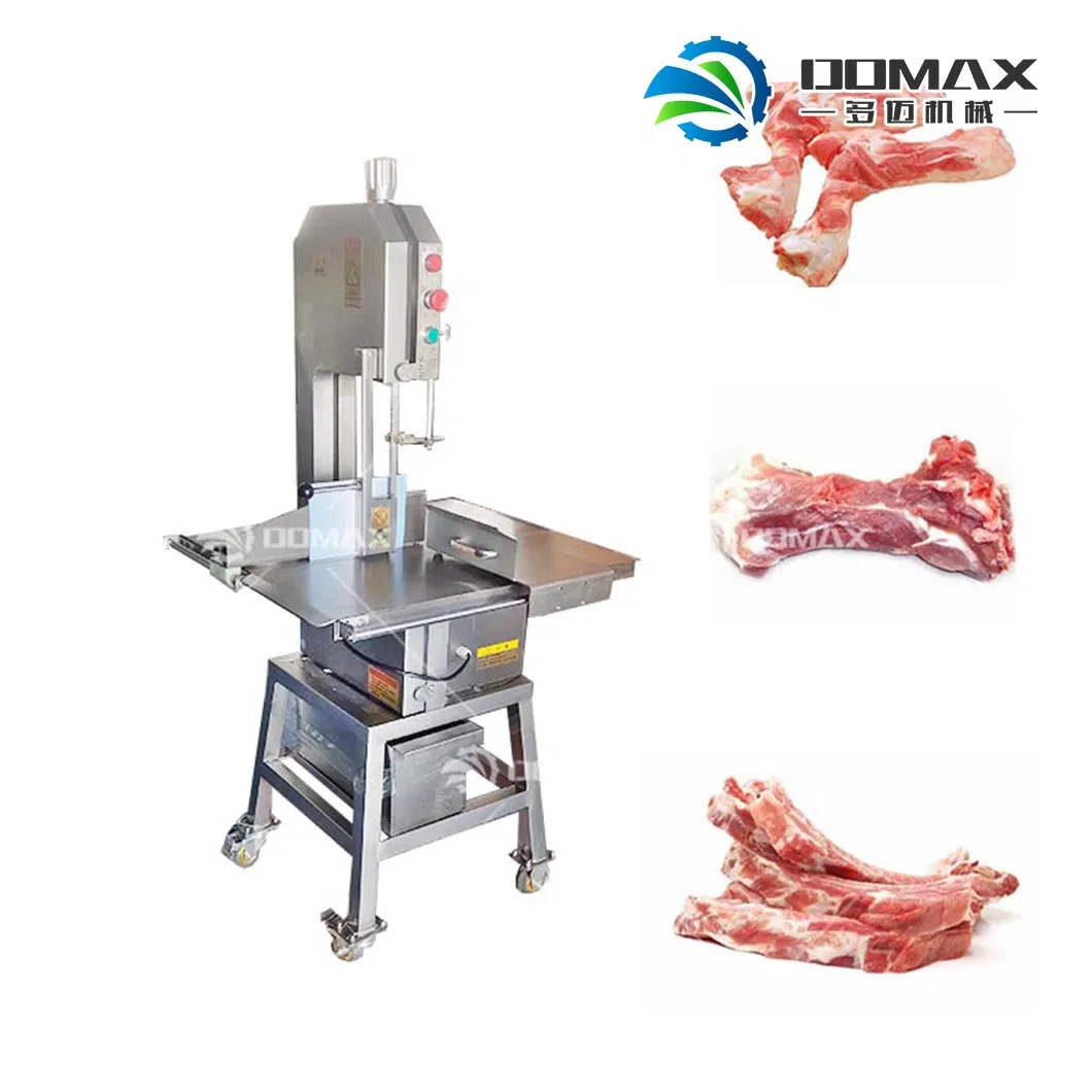 Máquina de Corte de Ossos para Cortar Pernil de Porco, Costelas, Peixe Congelado com Alta Produção Automática