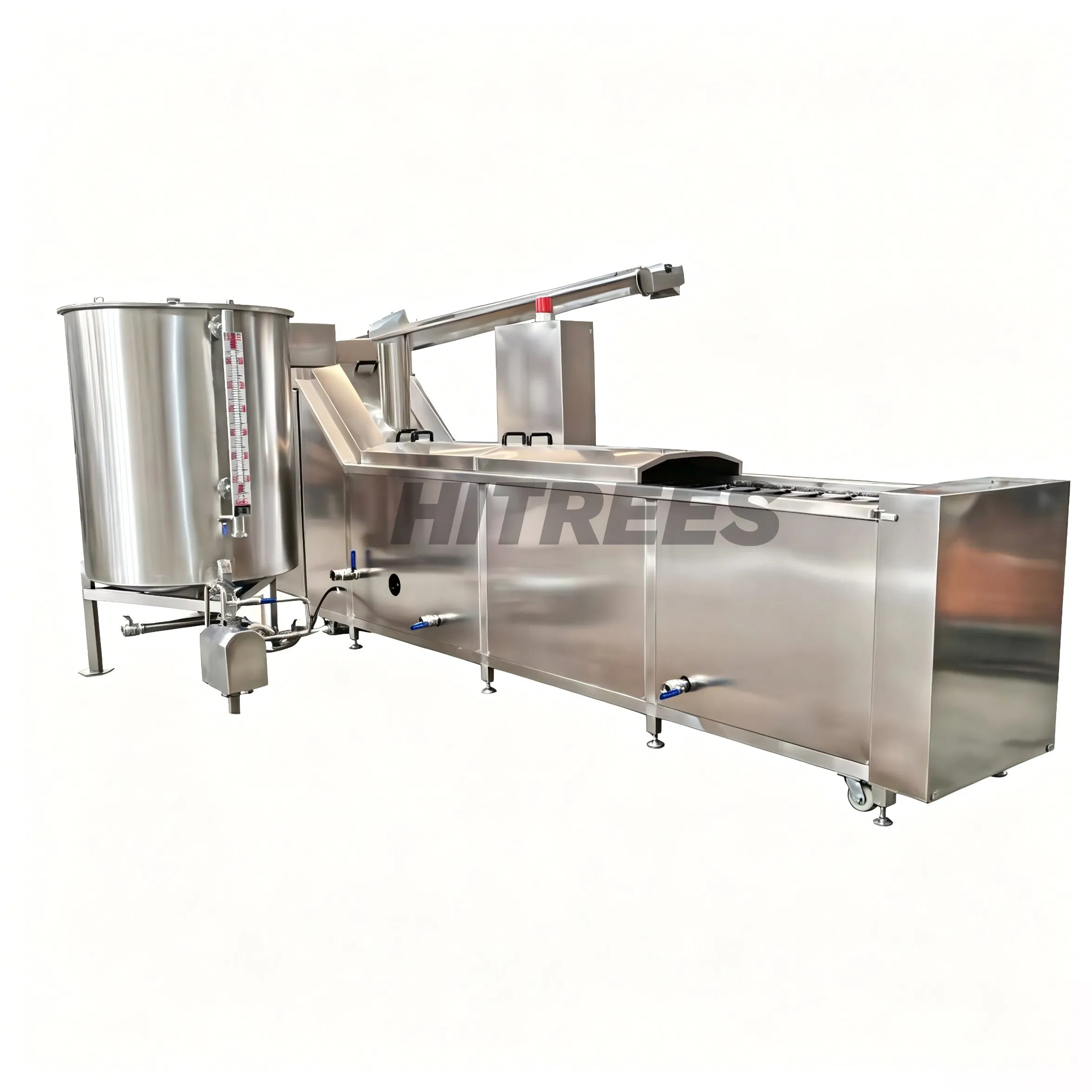 Sistema de Fritura Contínua Industrial para Fábrica de Alimentos Snacks