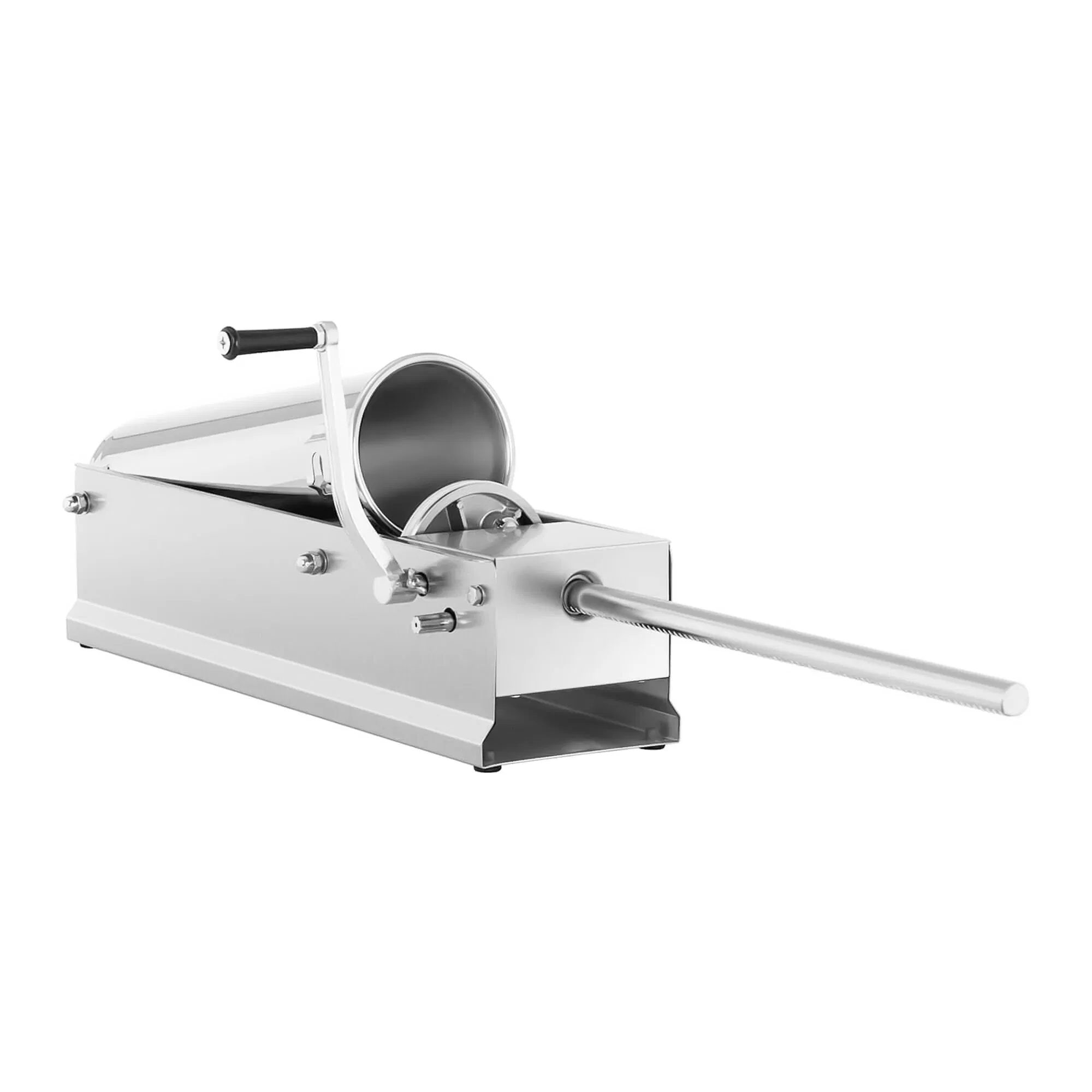 Máquina de Processamento de Alimentos de Carne Comercial 7L Máquina Manual de Fazer Cachorro-Quente, Enchedor de Linguiça, Fabricante de Linguiça, Enchedor de Linguiça Horizontal Wfmfc7l