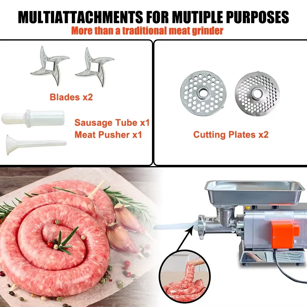 Componentes de Especificação do Moedor de Carne