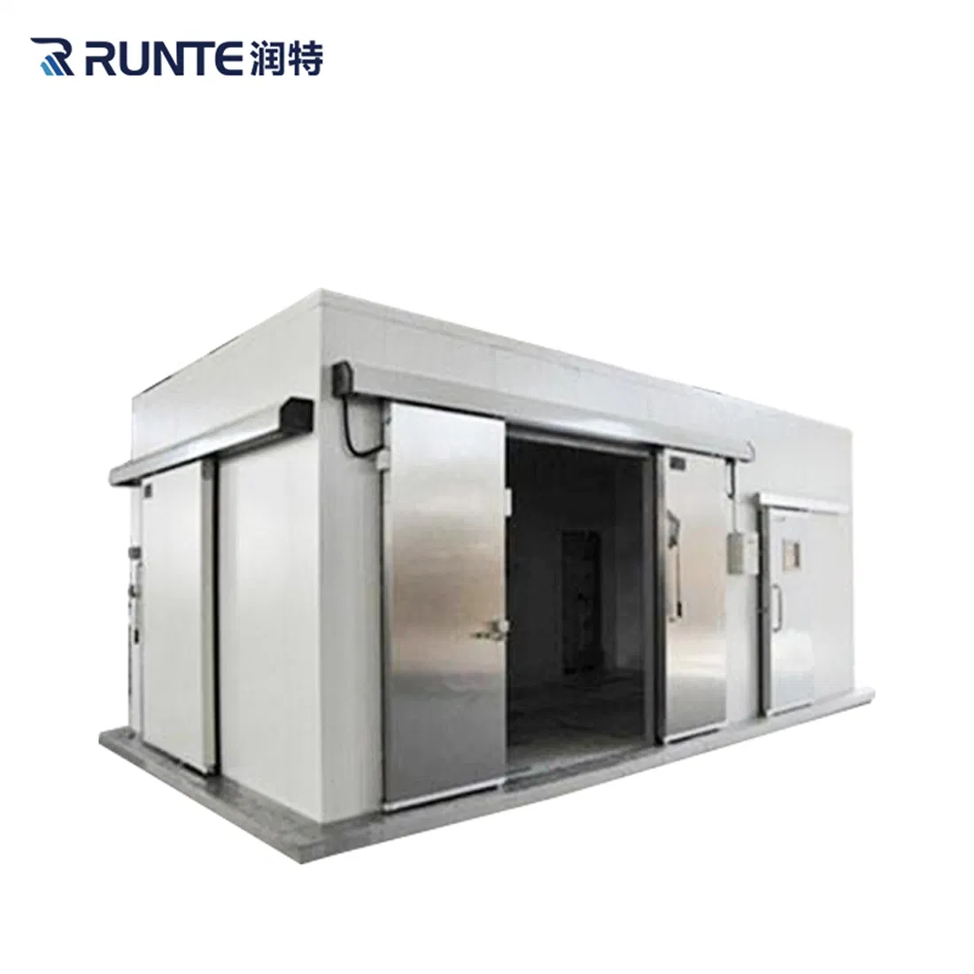Congelador industrial comercial Runte, congelador walk-in para carne e peixe, armazenamento a frio de baixa temperatura, preço de fábrica