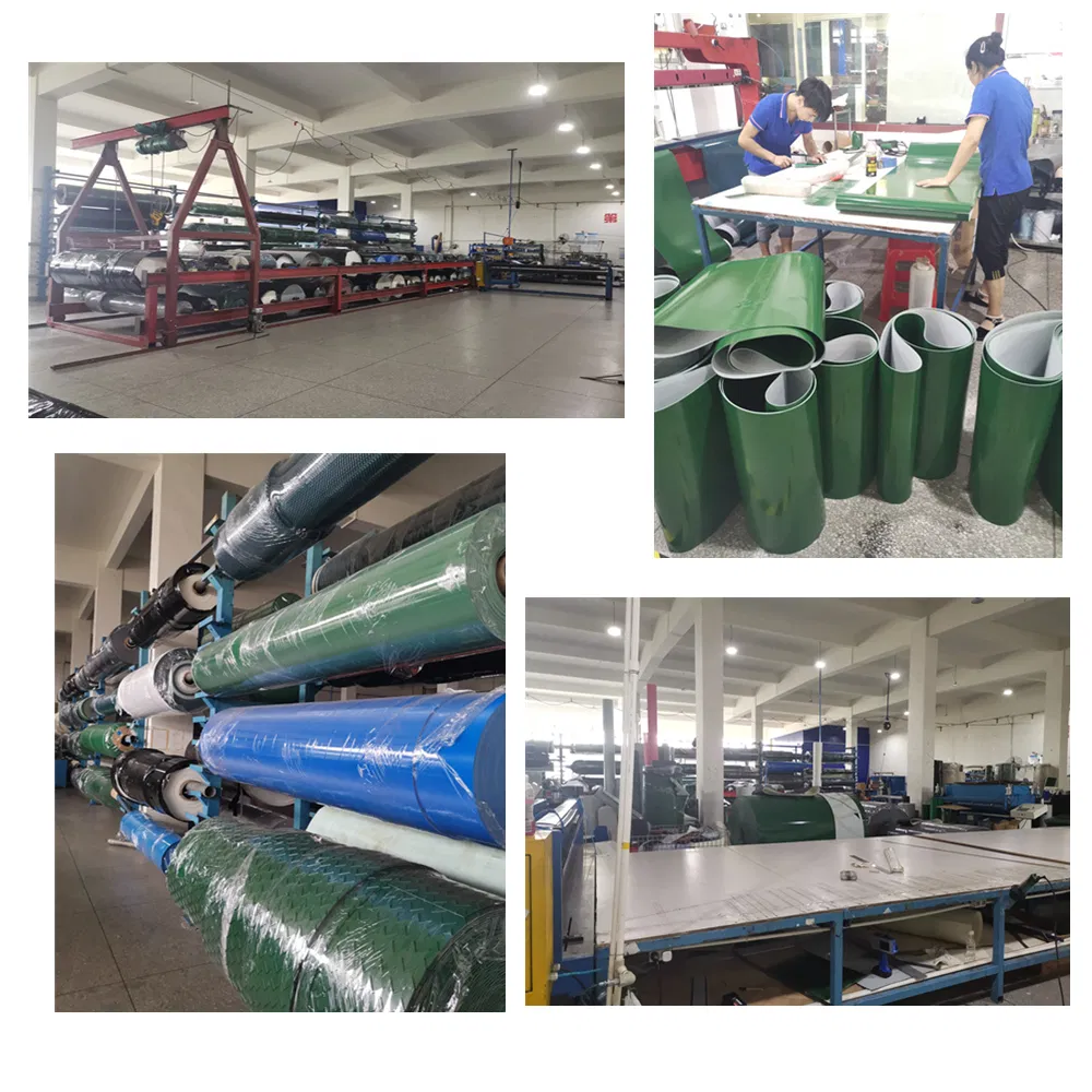 Preço do Transportador de Cinta Pesada em PVC de Fábrica da China, Sistema de Manuseio de Materiais