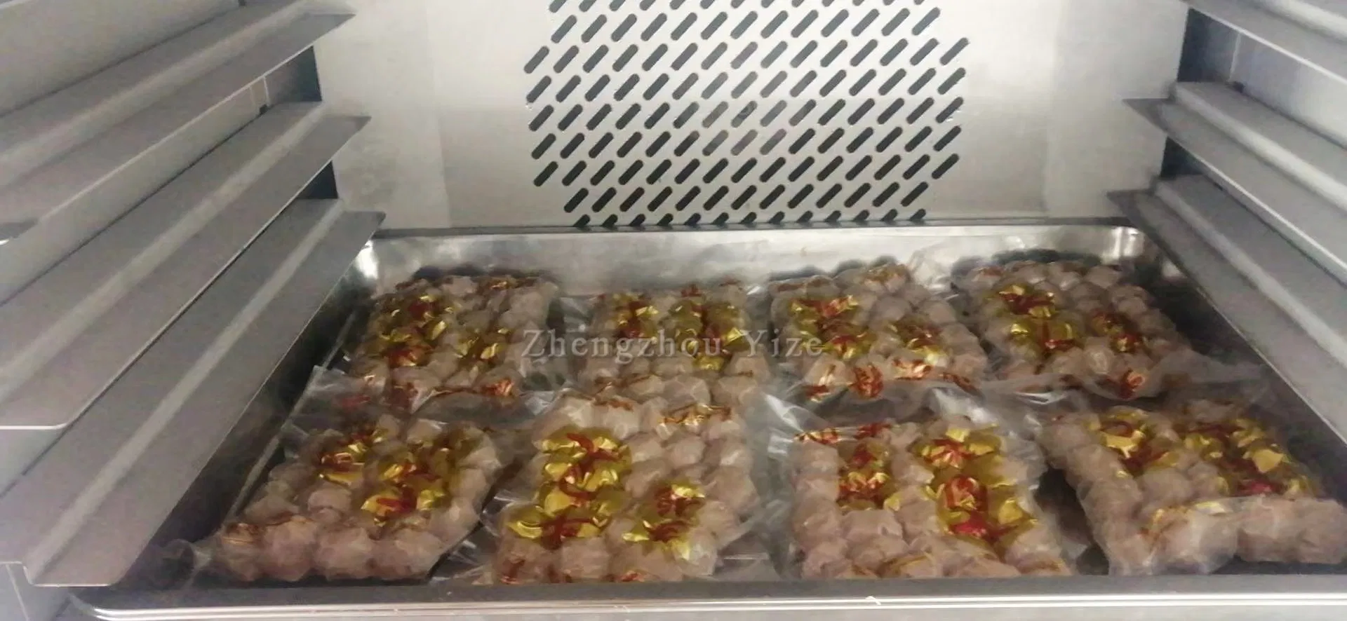 Máquina de Congelador Comercial e Chiller Rápido para a Indústria de Processamento de Alimentos
