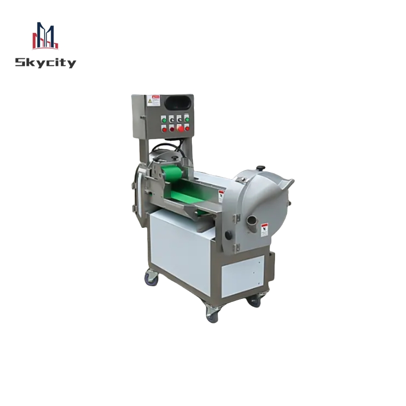 Dqc801A Máquina Slicadora Automática Comercial de Frutas e Legumes, Batata, Tomate, Cebola, Pepino, Cenoura, Cogumelo