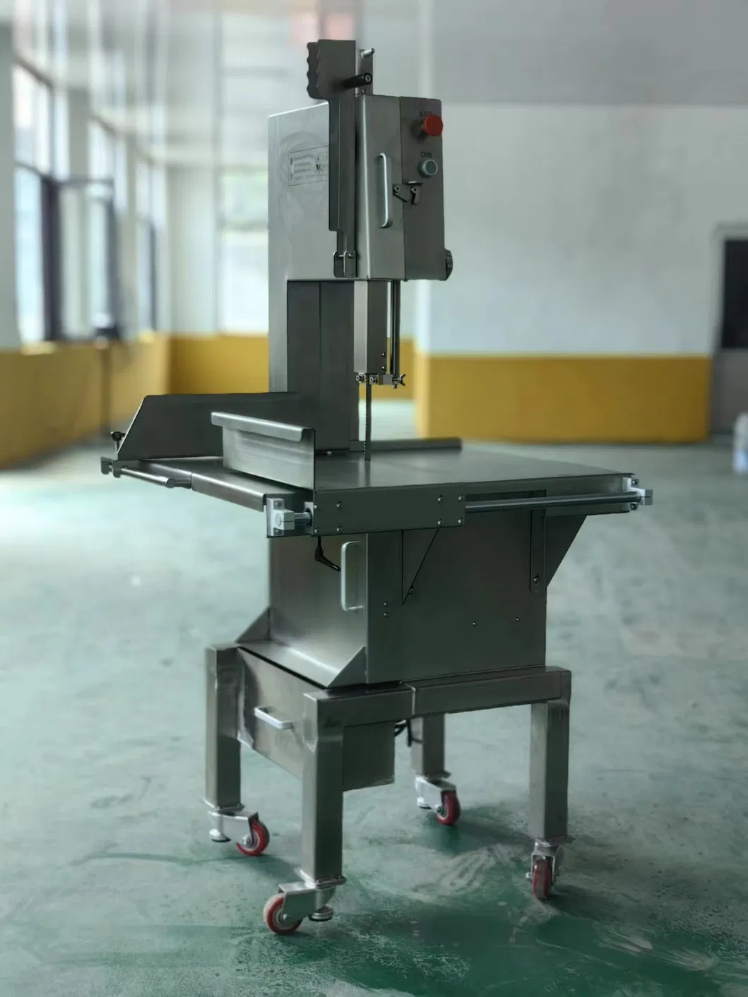 Máquina de Corte de Ossos de Carne Congelada Comercial, Máquina de Serragem de Ossos, Cortador de Ossos de Carne