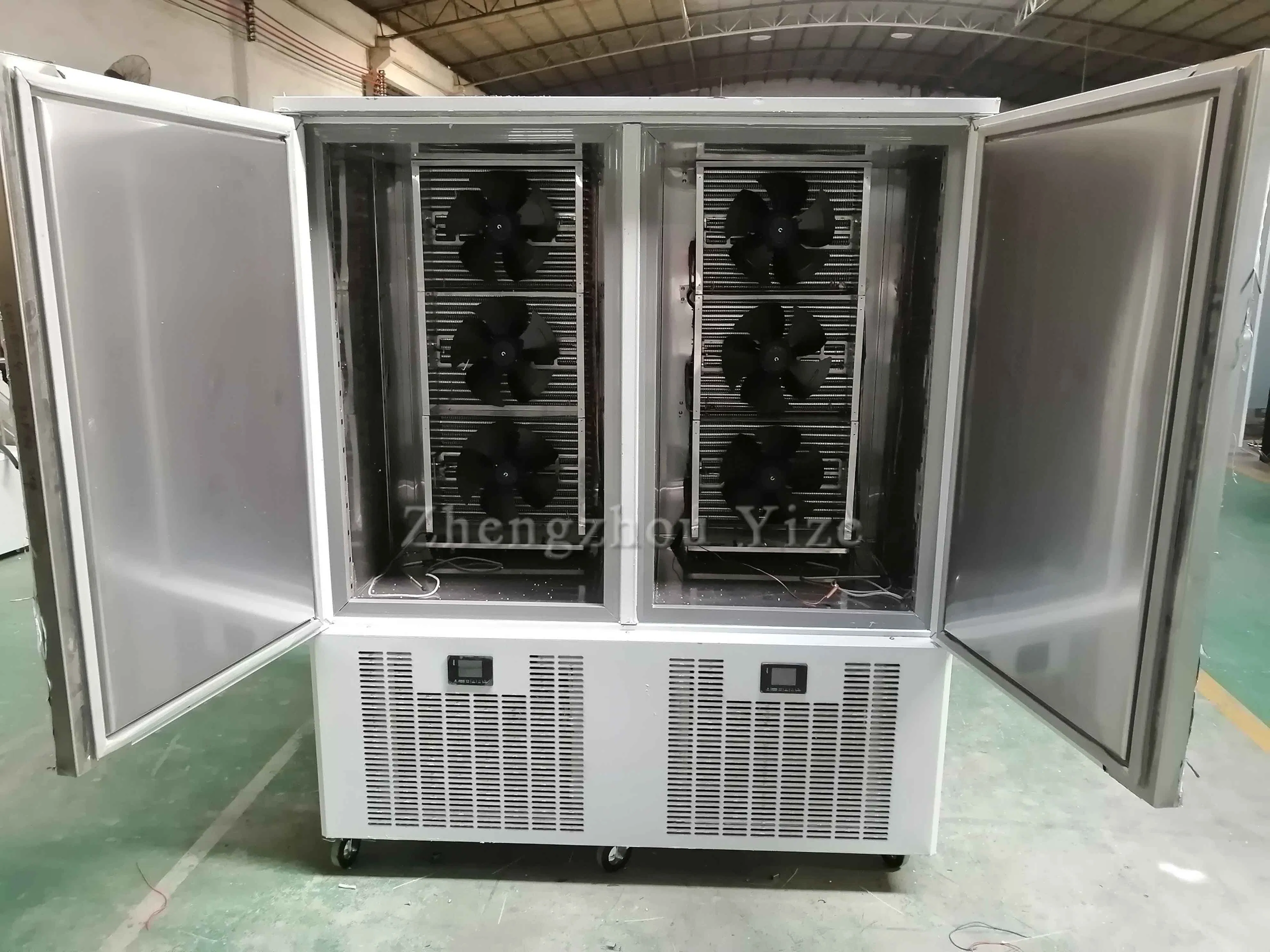 Máquina de Congelador Comercial e Chiller Rápido para a Indústria de Processamento de Alimentos
