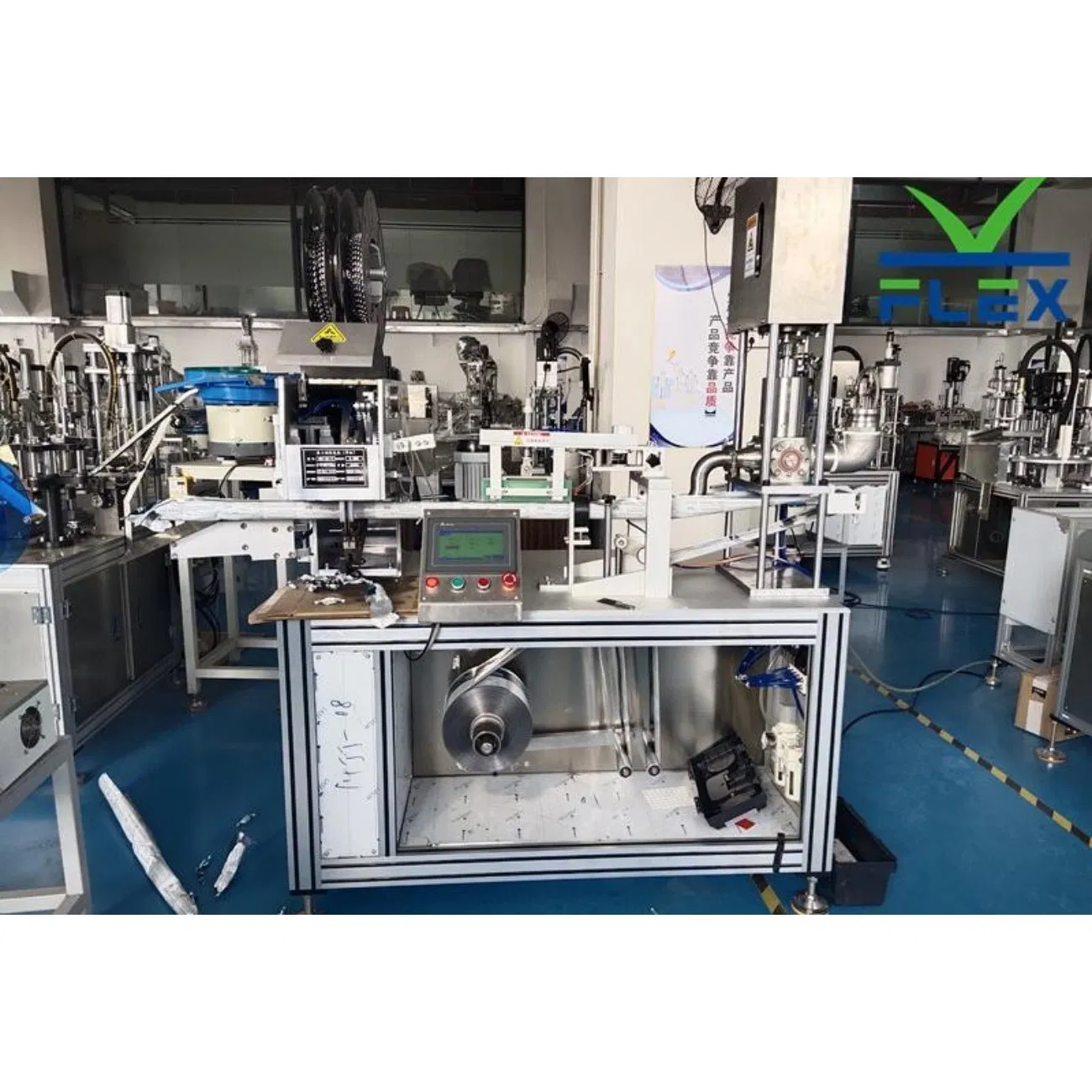 Equipamento de Embalagem a Vácuo para Produção de Enchimento de Líquidos em Sacos Macios Industriais