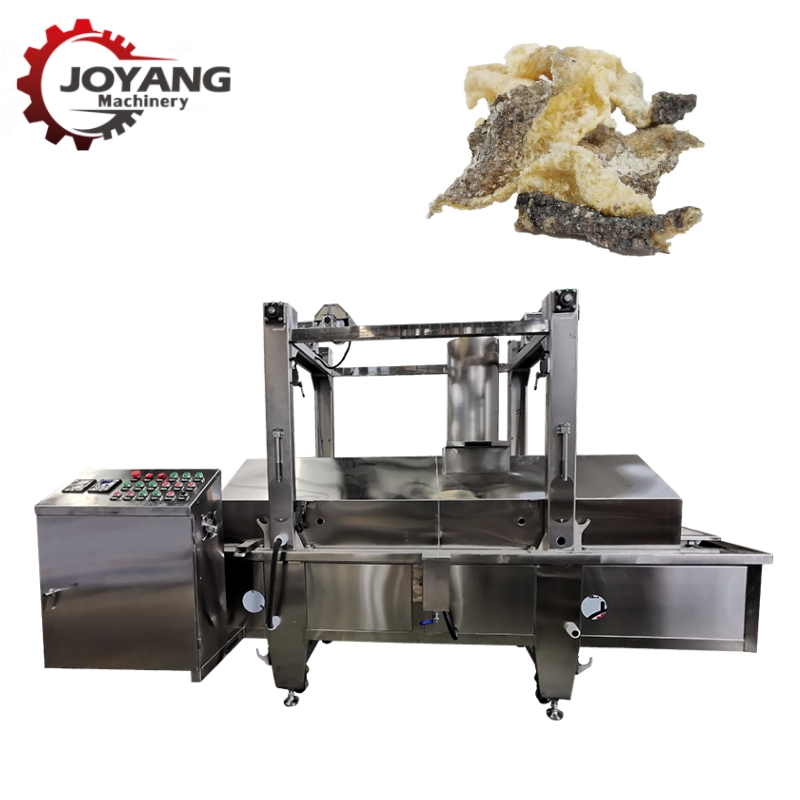 Máquina de Fritura Industrial Automática Contínua para Fritar Peixes e Feijões Snacks Fritos