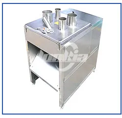 Máquina para fatiar banana