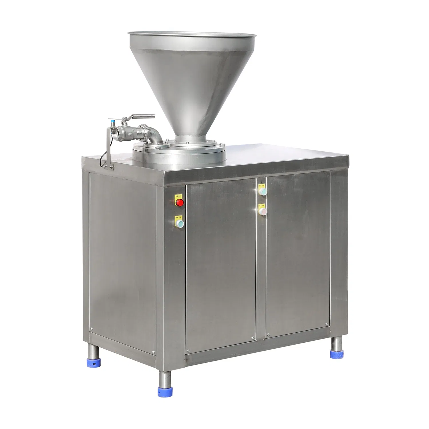 Máquina de Encher Salsichas Elétrica Pneumática Comercial com Torcedor