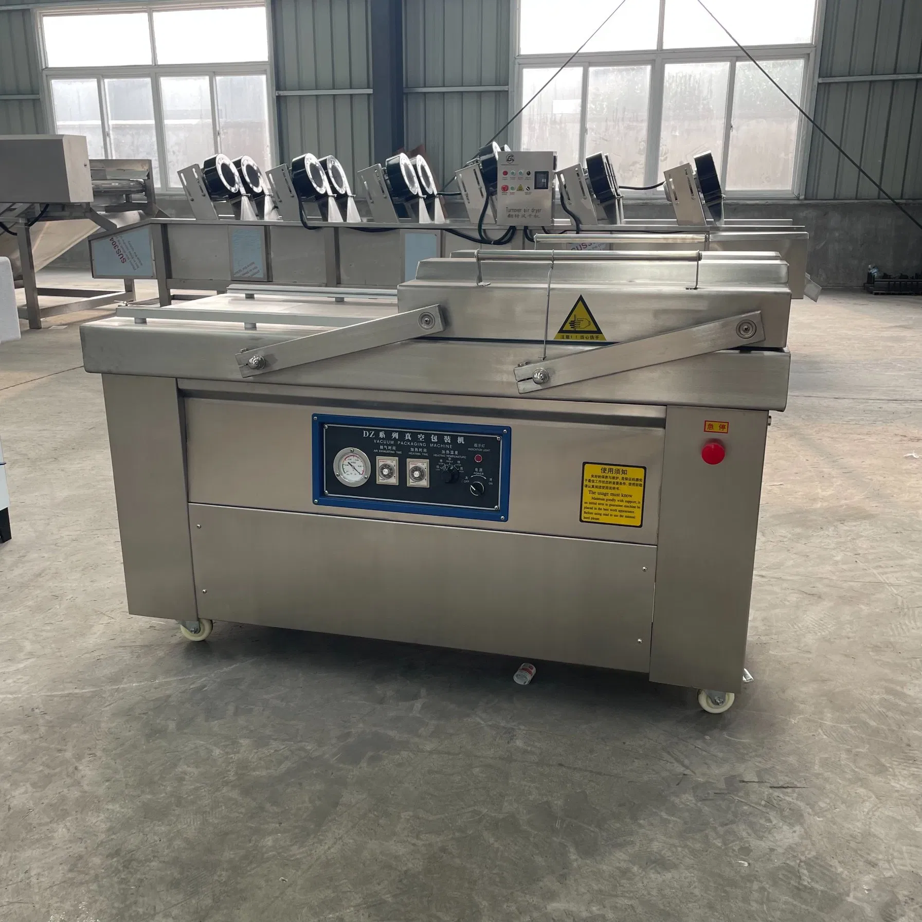 Equipamento de Embalagem a Vácuo Automático em Aço Inoxidável Versátil 304 para Processamento de Alimentos