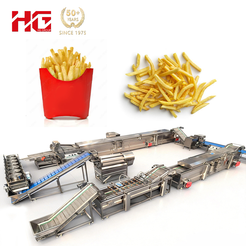 Fritadeira Frita Contínua Automática para Batatas Fritas