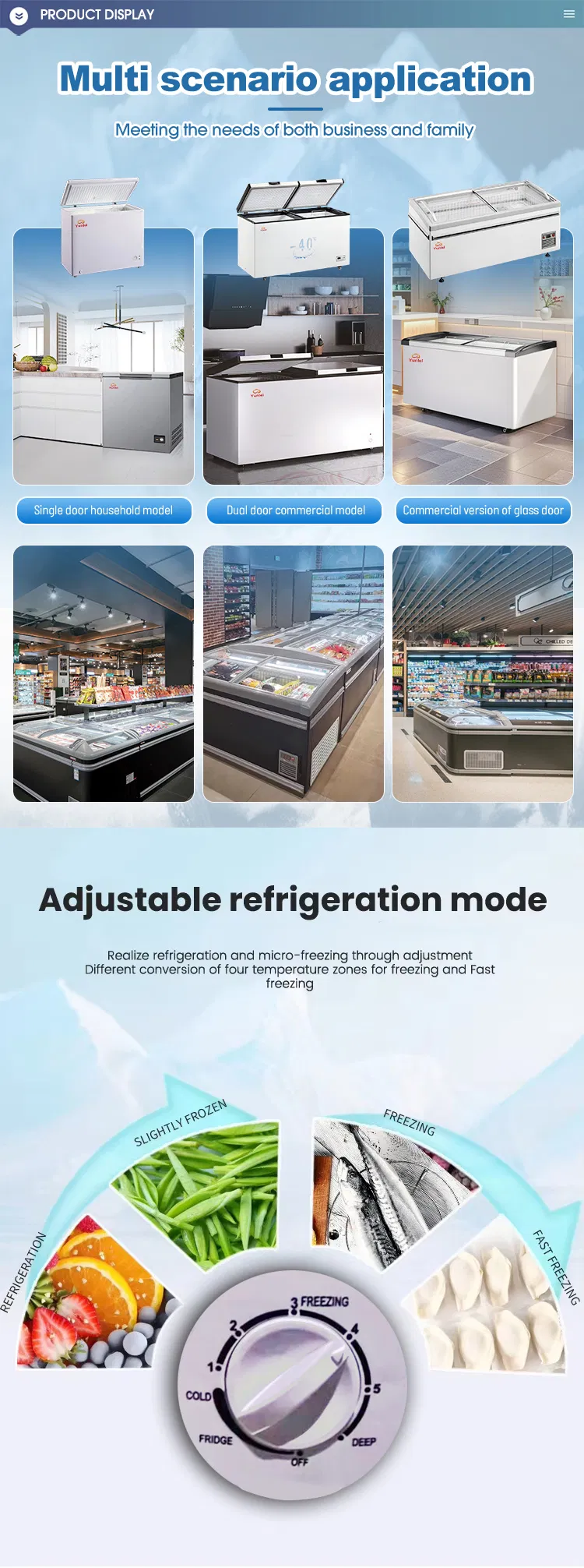 Freezer Horizontal Detalhes