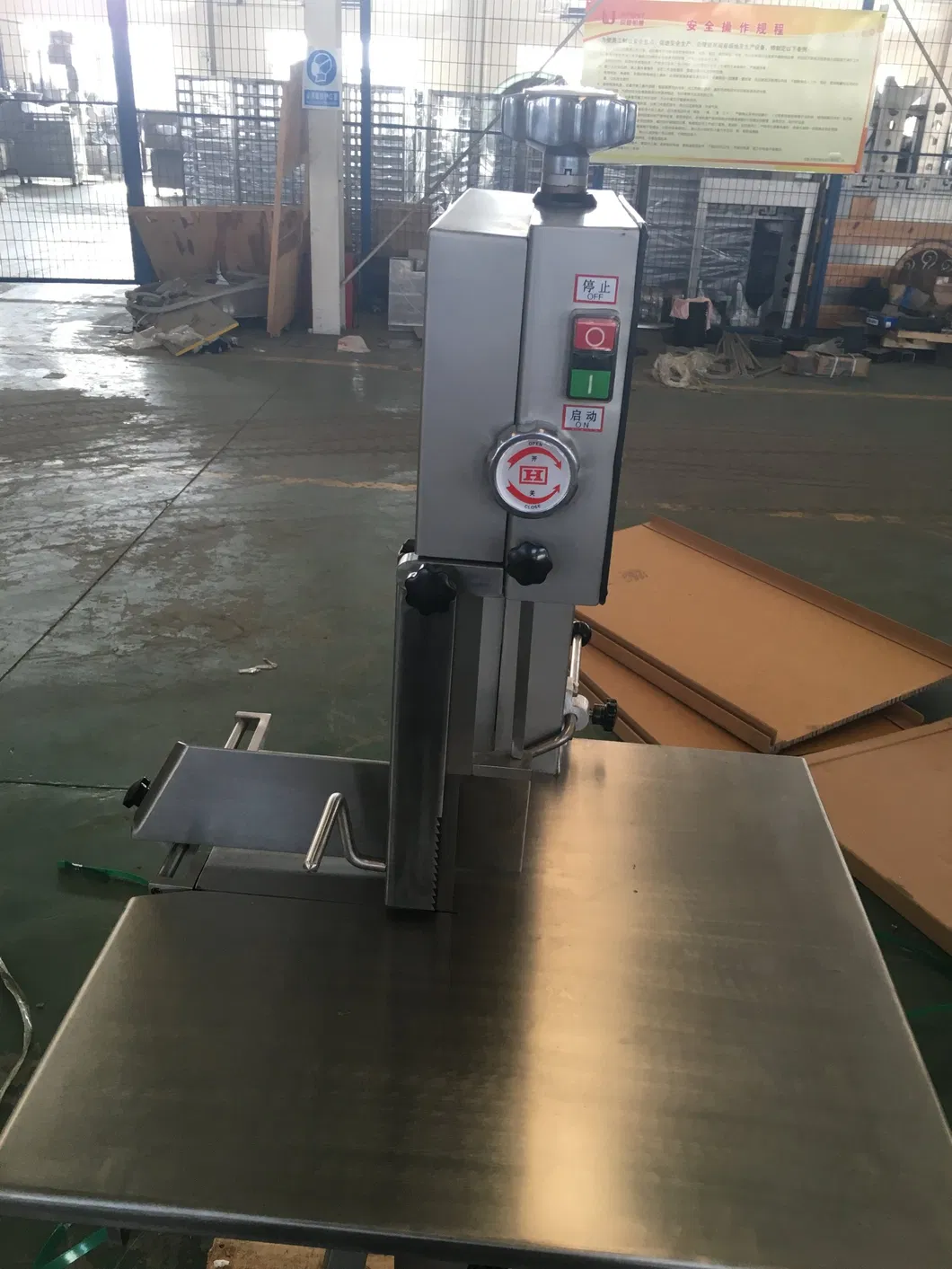Máquina Automática de Corte de Carne Congelada, Máquina de Serras para Ossos, Máquinas de Processamento de Carne