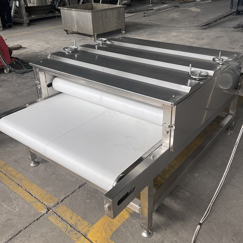 Equipamento de Aplanador de Saco a Vácuo Contínuo para Embalagem de Alimentos, Remoção de Rugas e Protuberâncias