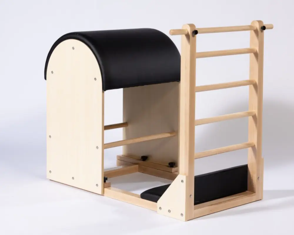 China Pilates Ladder Barrel-wooden base Supplier, Factory
