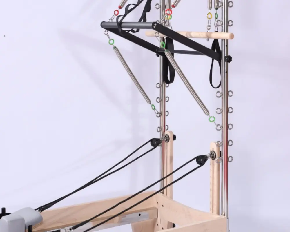 Wholesale Maple Pilates Reformer With Tower Manufacturers, Factory