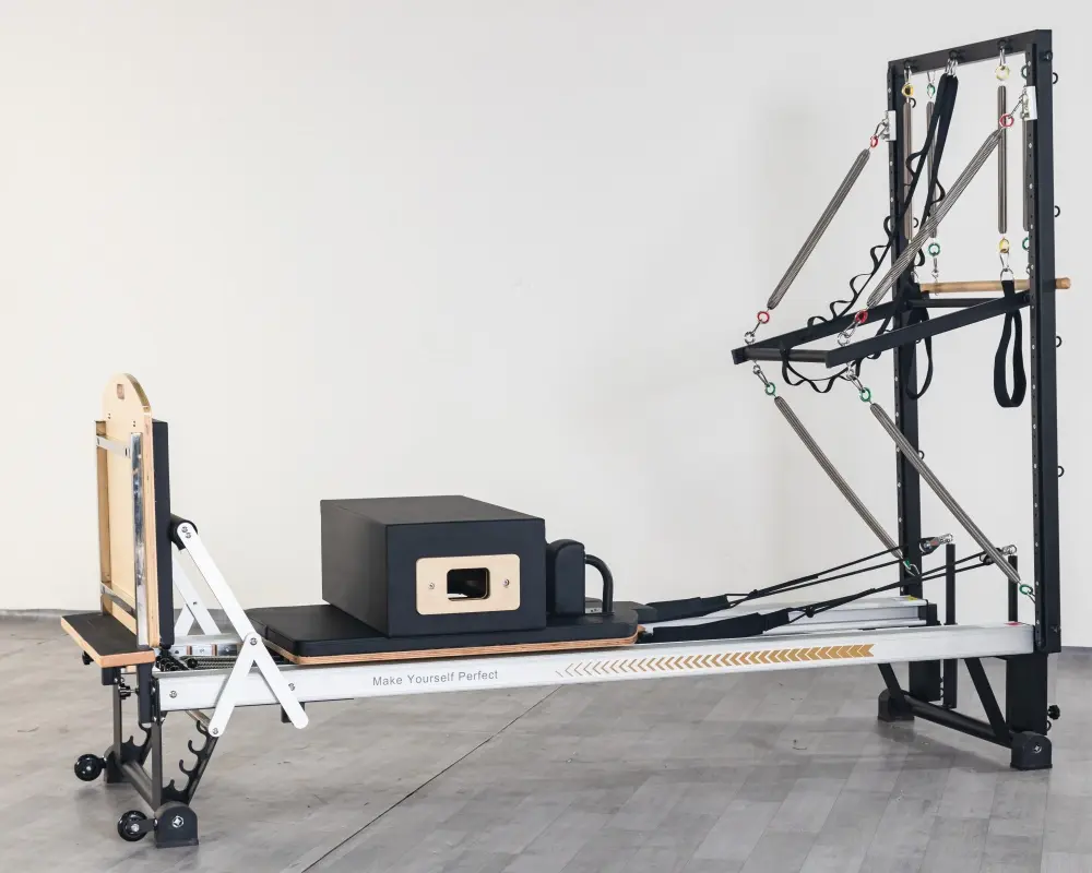 Wholesale LUMINE Pilates Reformer with tower Machine Manufacture in China Manufacturers, Factories
