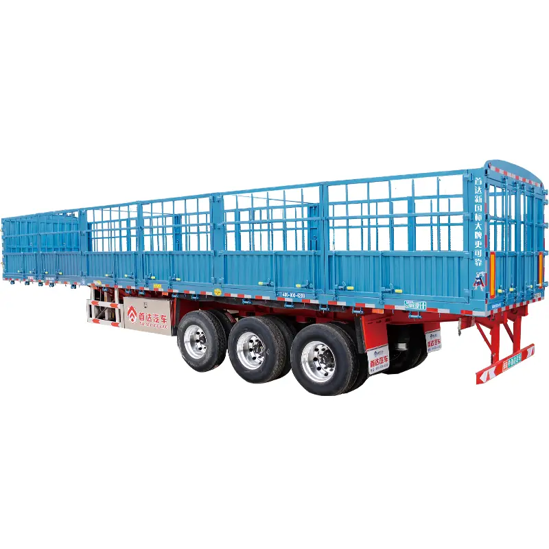 High-quality Fence TYPE SEMI TRAILER, sturdy and durable, suitable for various transportation needs