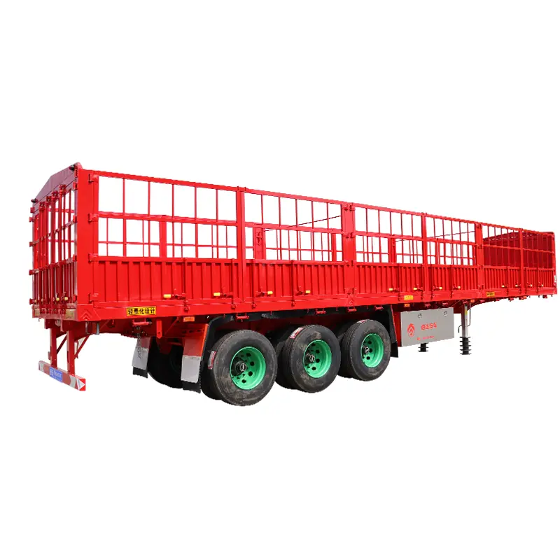 High-quality Fence TYPE SEMI TRAILER, sturdy and durable, suitable for various transportation needs