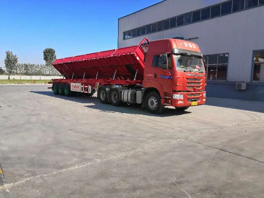 High-Quality Wild Side Tipper Semi-Trailer — Infinite Load Capacity, Supercharged Unloading Manufacturers, Factories