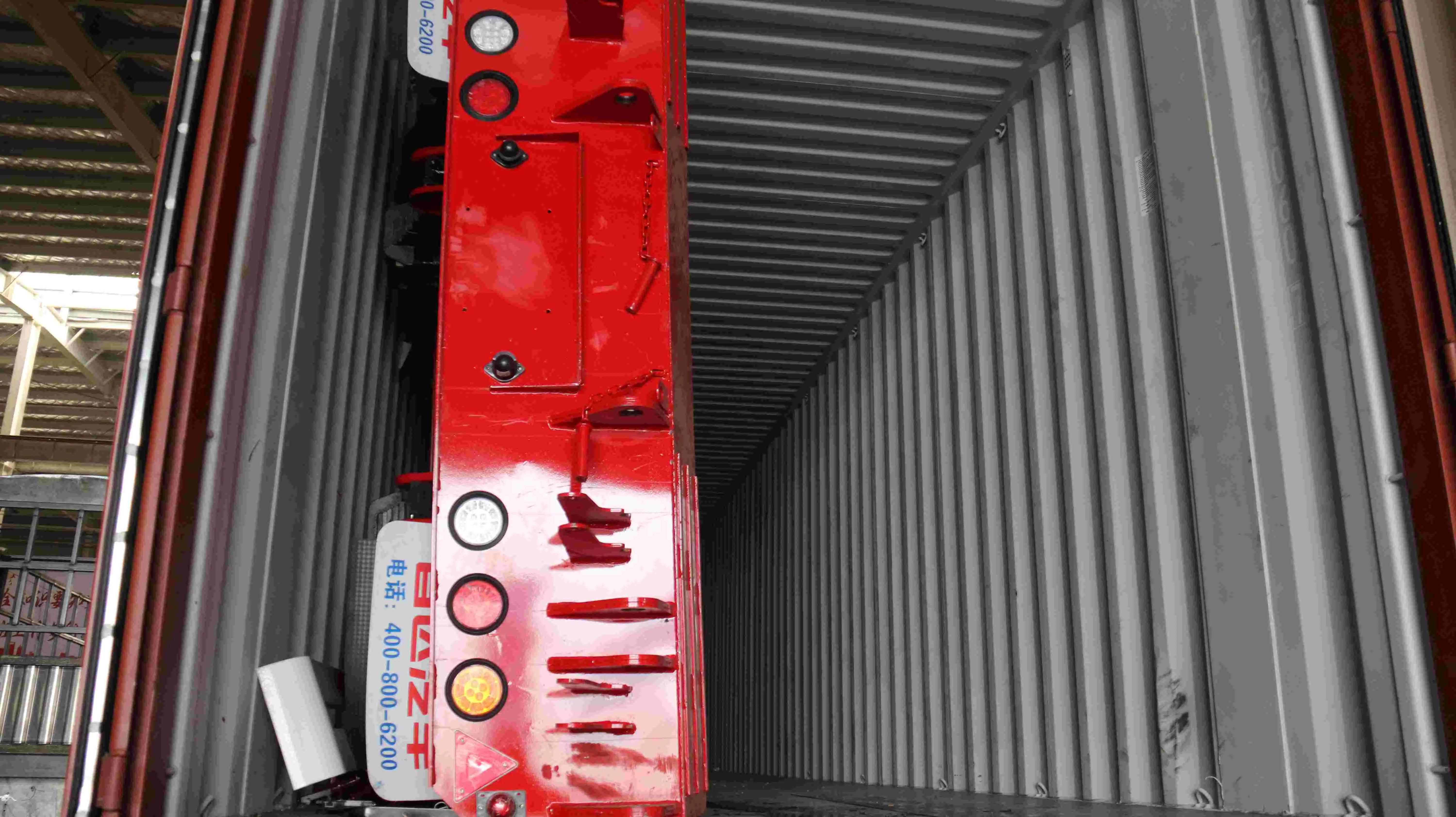China Send a skeleton semi-trailer to the Philippines Supplier, Factories