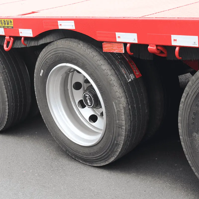 Low Bed Semi Trailer View 3