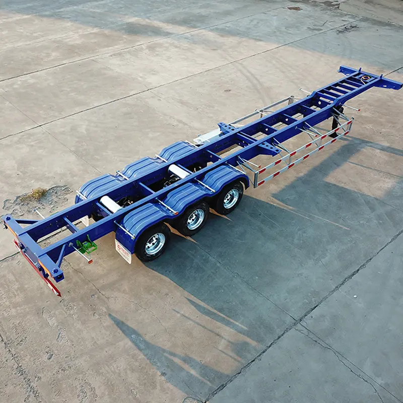 China Durable Lightweight Trailer for Safe & Efficient Long-Haul Container Transport Manufacturer, CKD