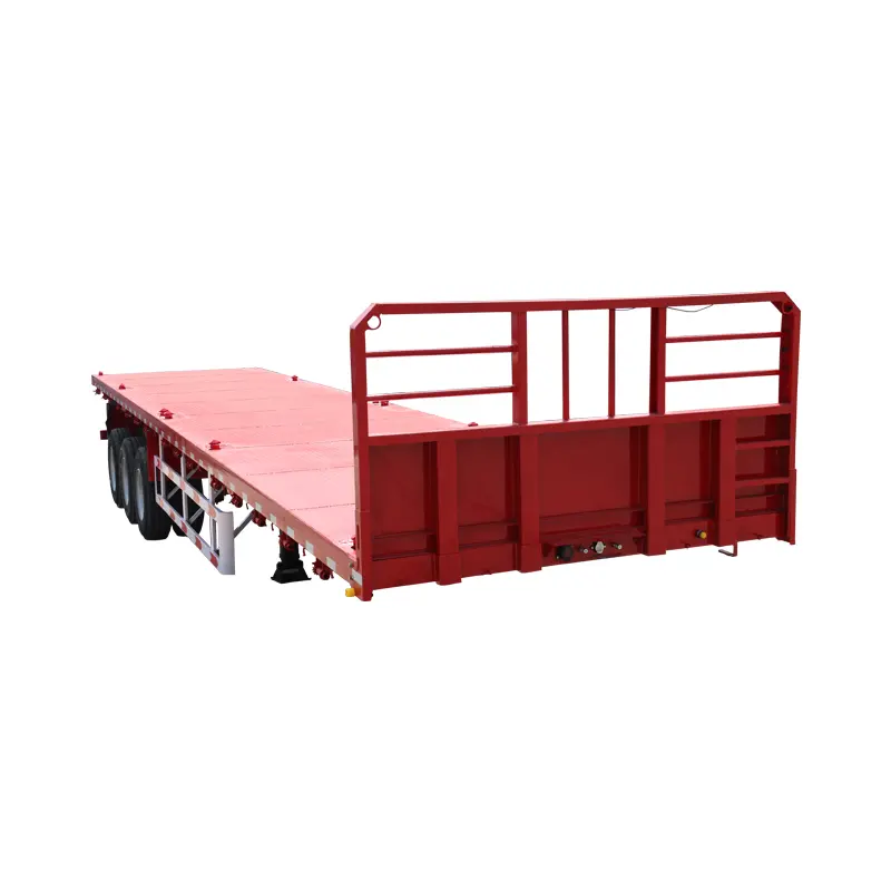 China High-Strength Steel Logistics Transport Trailer Factories, CKD