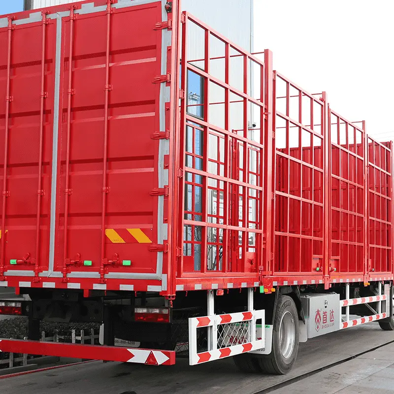 SHODAILER 3 Axle Side Curtain Semi Trailer Manufacturer, SKD