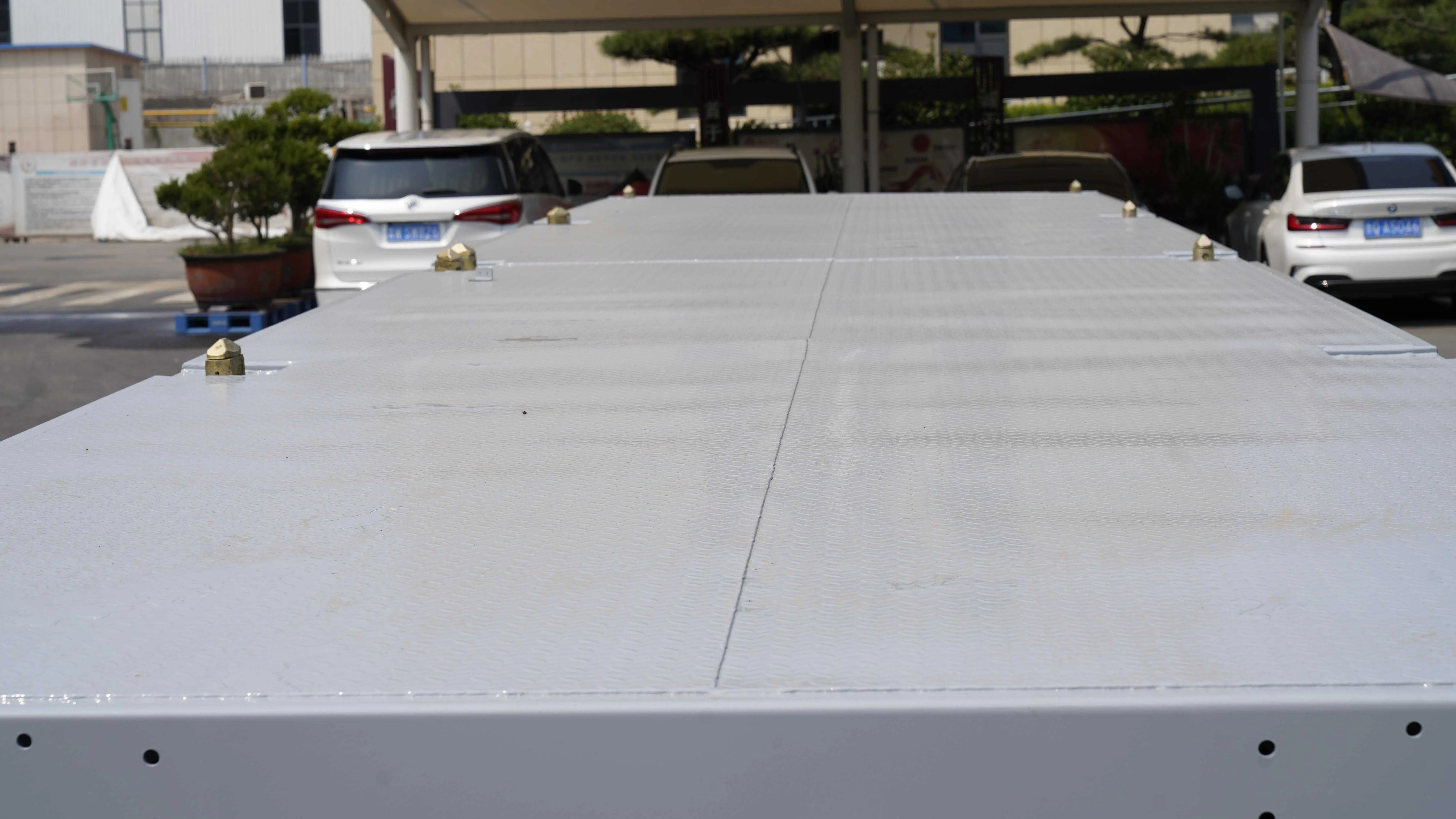 High-Quality Customizable Size Flatbed Semi-Trailer - Flexible Length Adjustment from 20-40 FT, Matching Different Containers/Cargo Specifications Manufacturer, Suppliers
