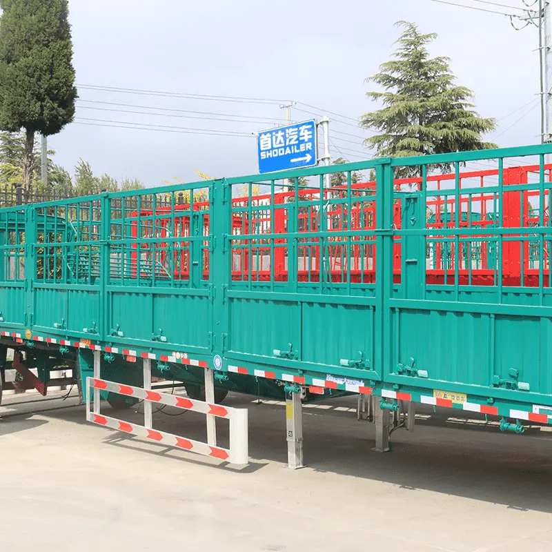 Fence Cargo Semi Trailer Detail 2