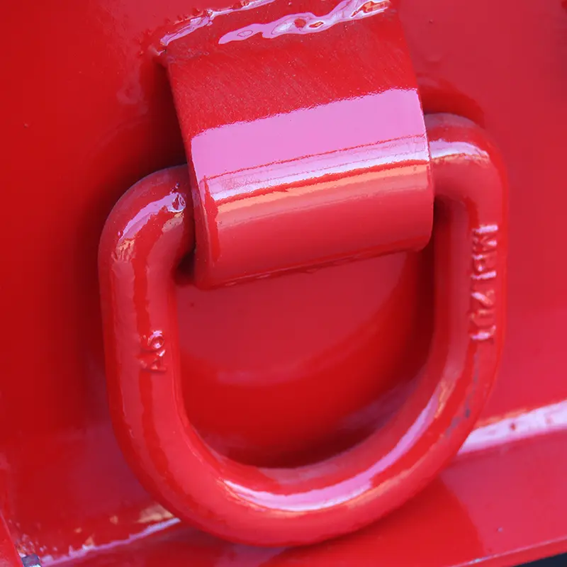 Low bed semi trailer detail 2