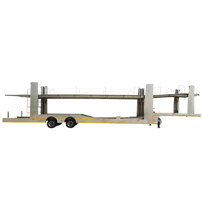 SHODAILER 2 Axle High Strength Steel Car Carrier Trailer Factories, CKD