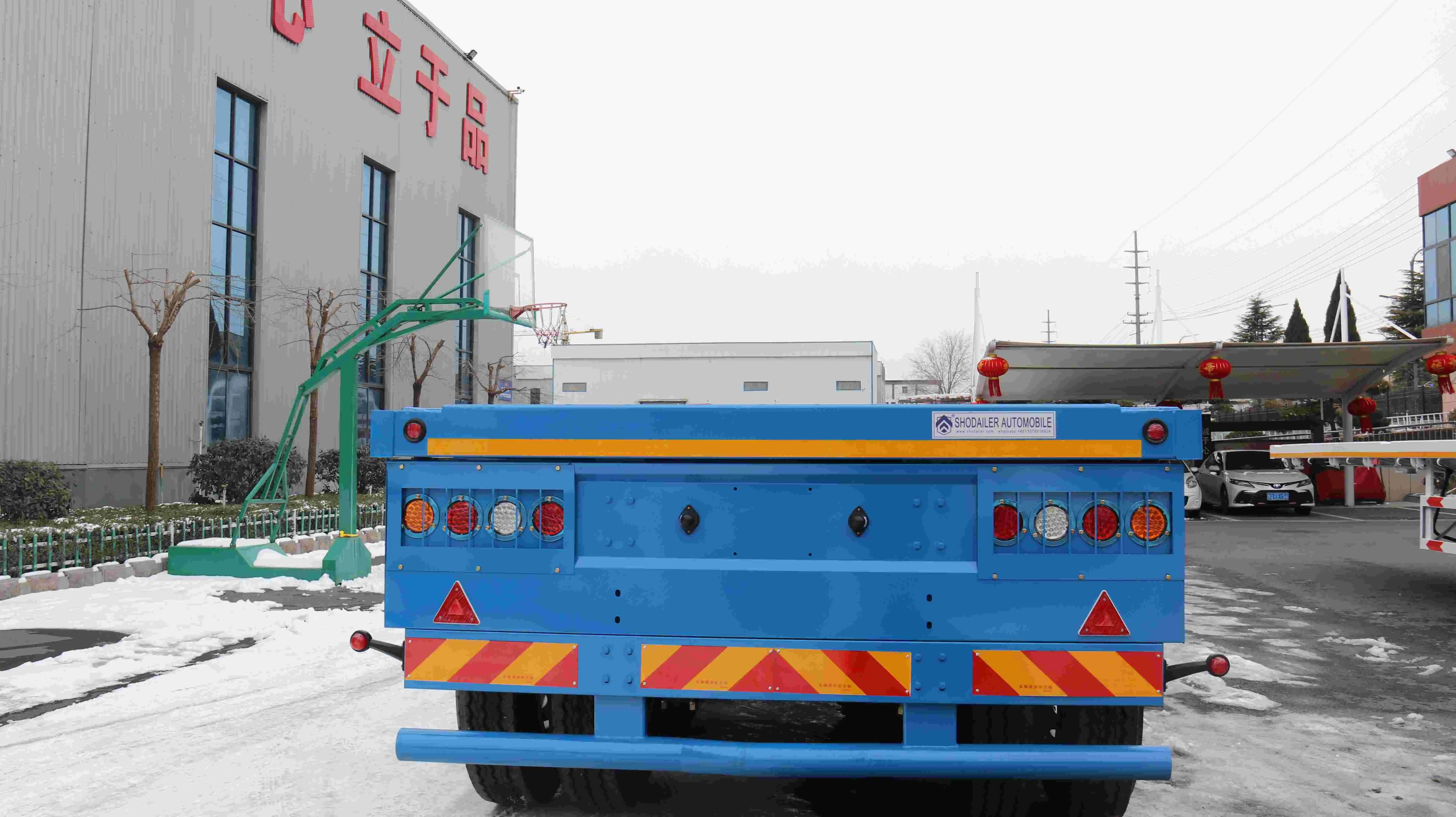 High-Quality High Durable 40 FT Flatbed Semi Trailer Manufacturer, Suppliers