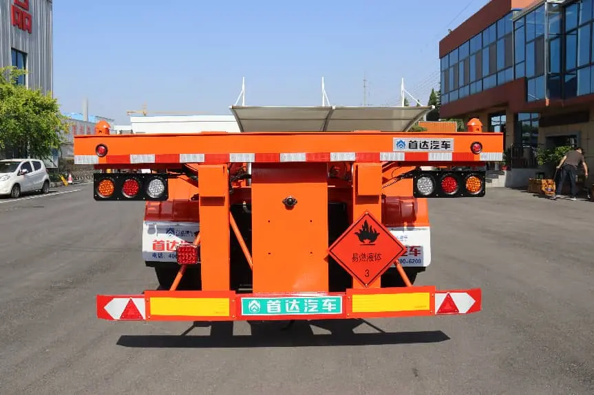SHODAILER Heavy-Duty Skeletal Semi-Trailer High Load Capacity for Container Transportation