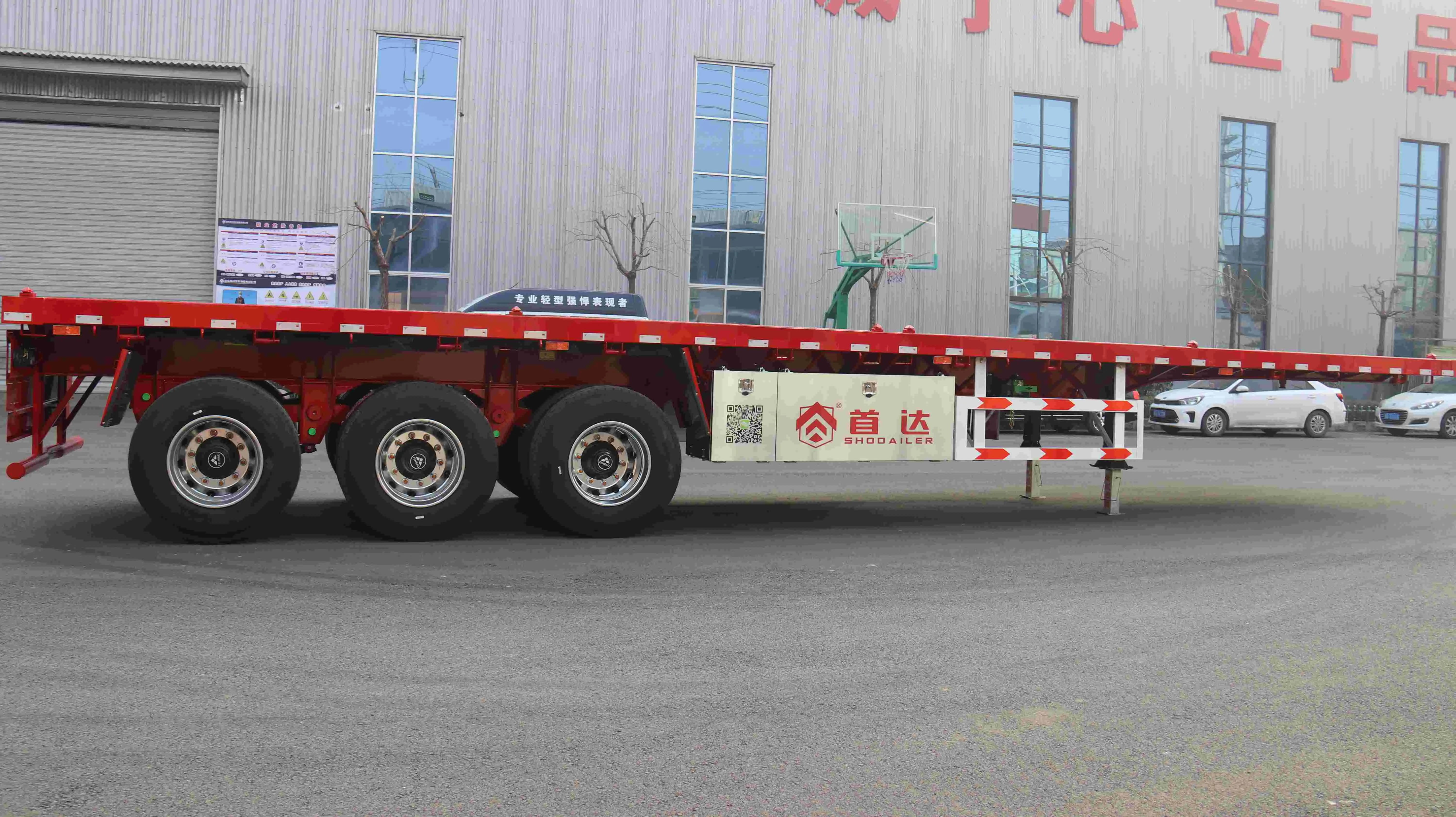 High-Quality The First Flatbed Semi Trailer Exported To The Philippines in the near future has been completed Suppliers, SKD