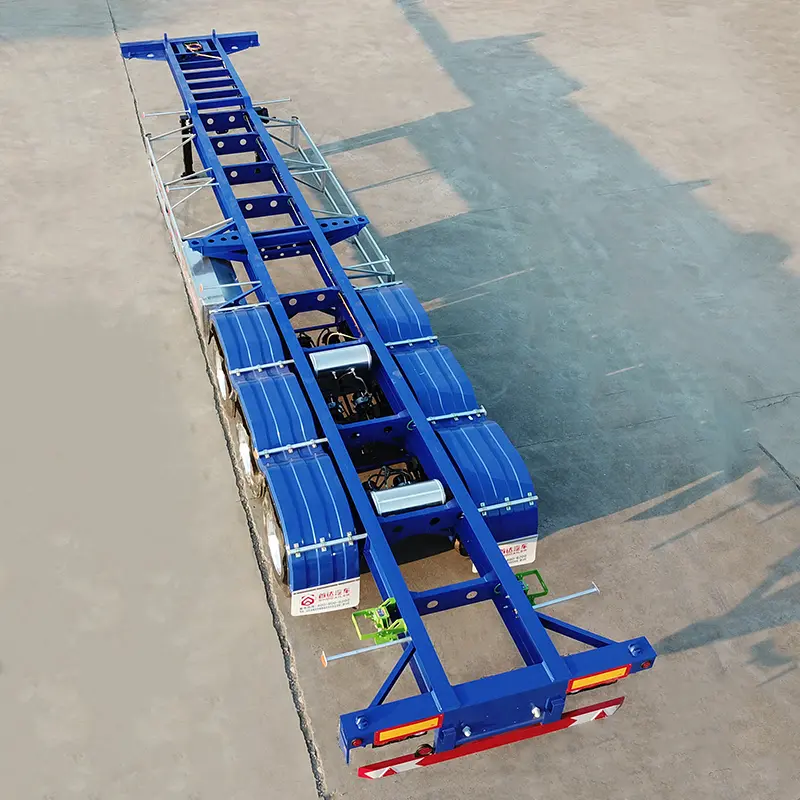 China Durable Lightweight Trailer for Safe & Efficient Long-Haul Container Transport Manufacturer, CKD