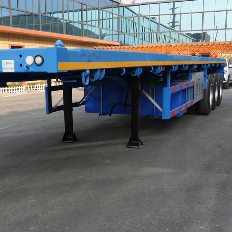 SHODAILER Flatbed Semi-trailer for High-Low Cargo Transportation Suppliers, Factories