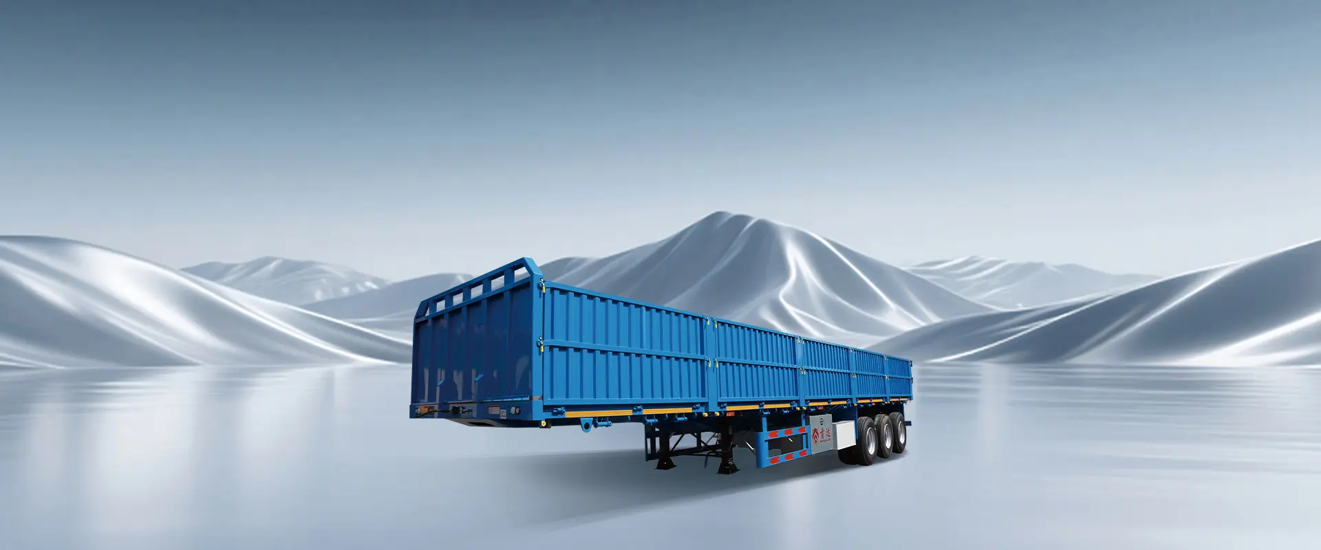 Side Wall Semi Trailer Romania