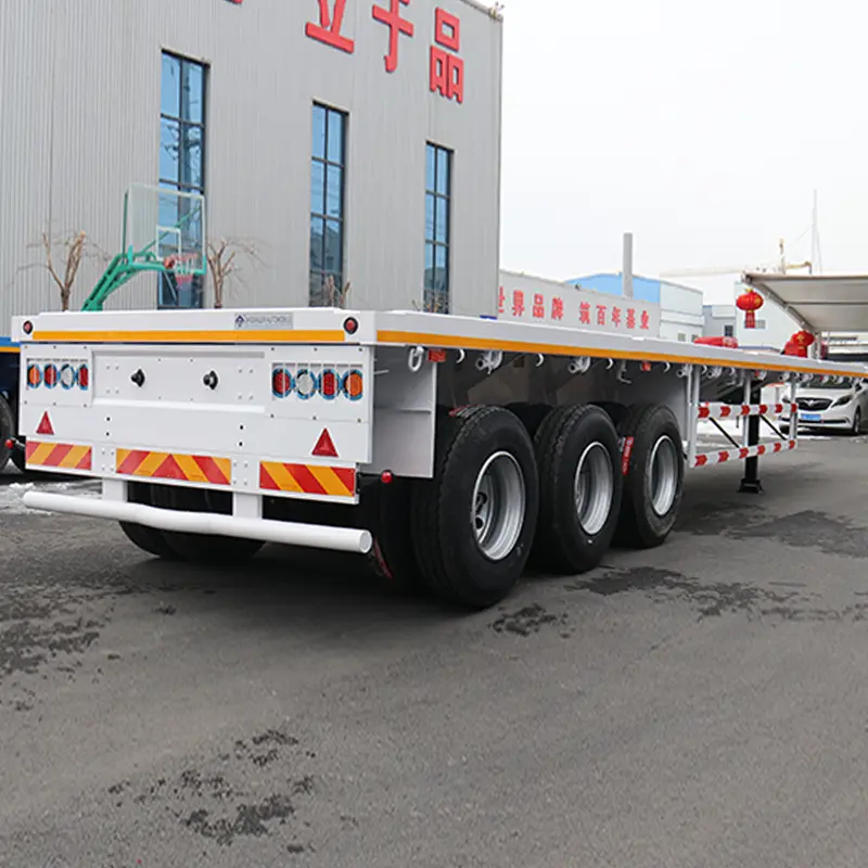 High-Quality 40 Ft Flatbed Semi Trailer Suppliers, Factory