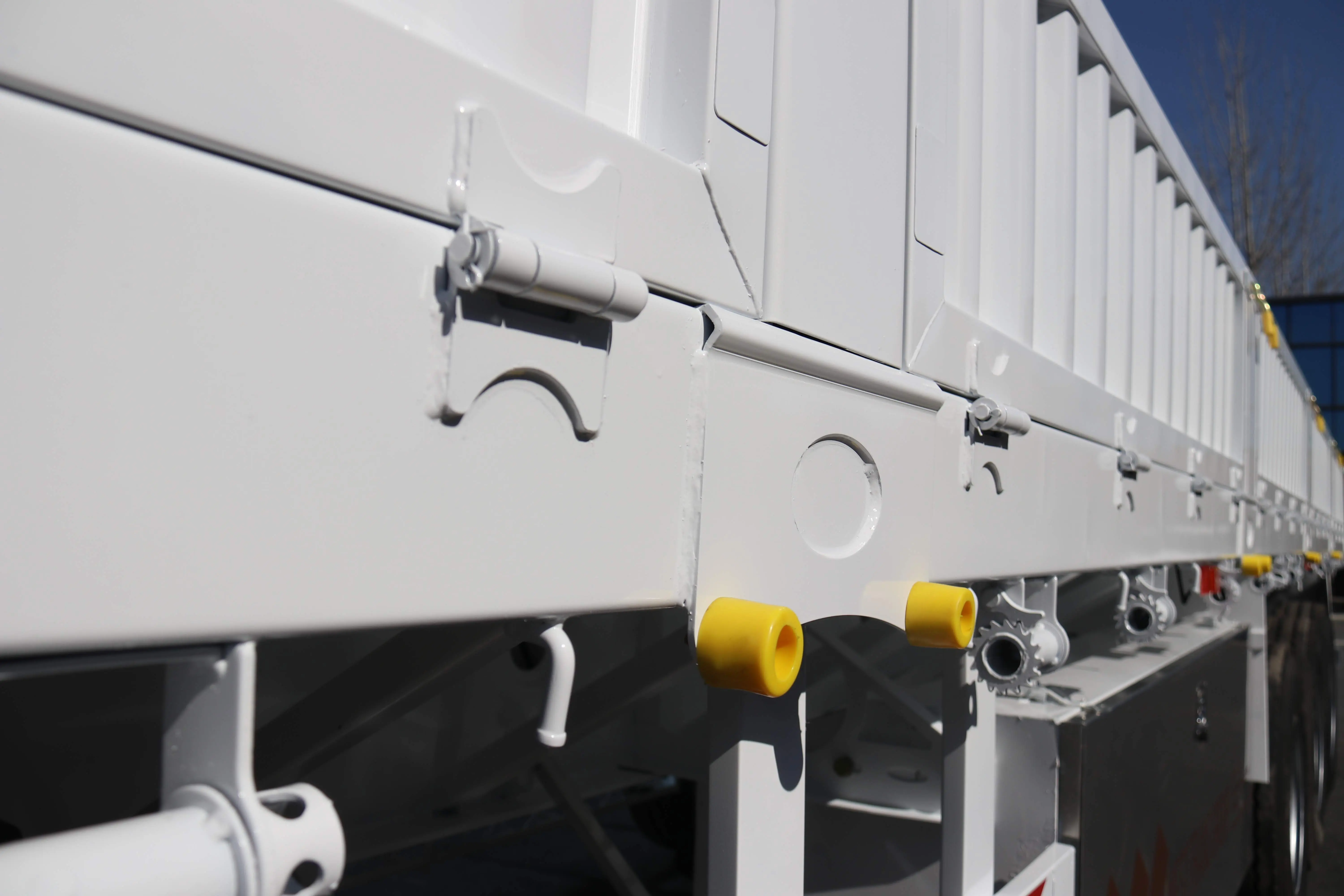 SHODAILER 3 Axles Side Wall Cargo Semi Trailer Manufacturer, SKD