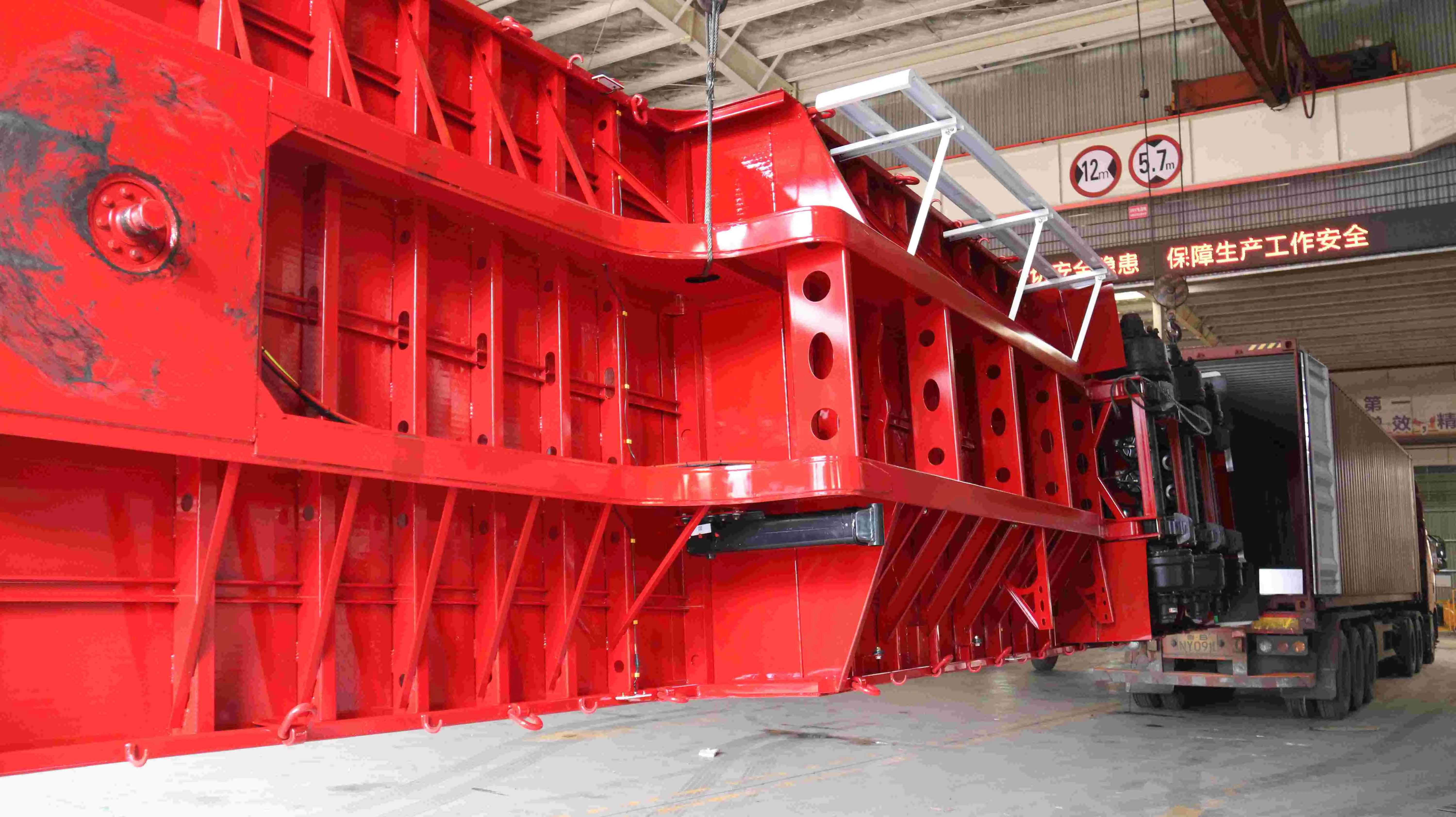 SHODAILER Highly Durable Low Bed Semi Trailer Manufacturer, Supplier