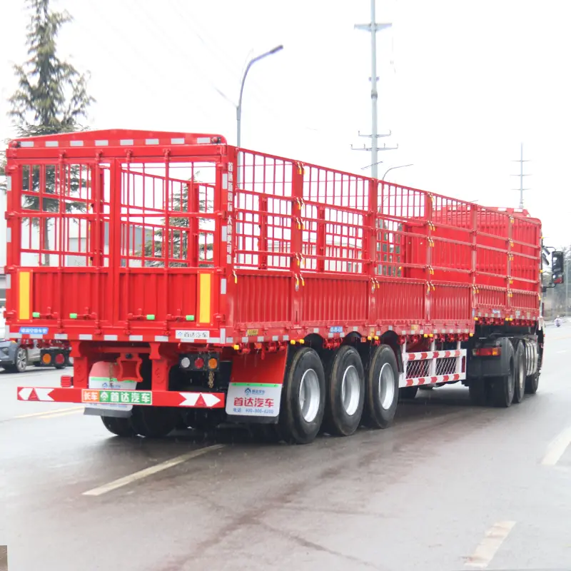 SHODAILER Fence Semi Trailer with Mechanical Suspension Suppliers, Factory