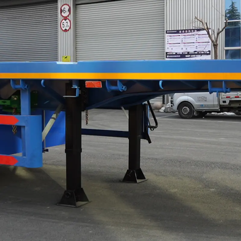 SHODAILER Flatbed Semi-trailer for High-Low Cargo Transportation Suppliers, Factories