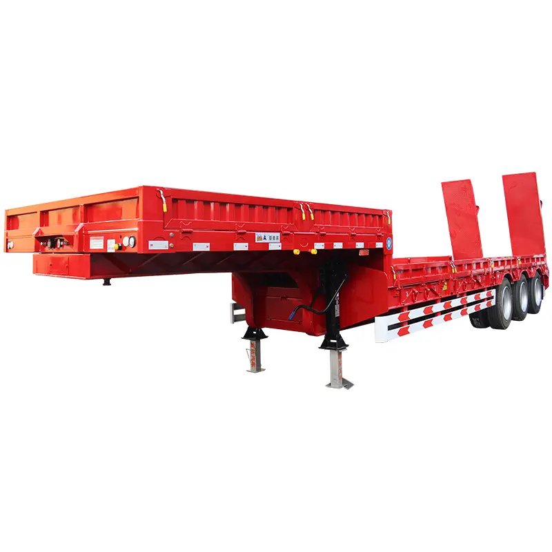 Low Bed Semi Trailer
