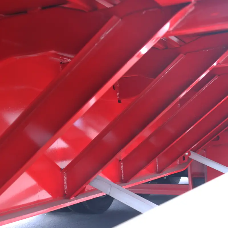 Low bed semi trailer detail 1