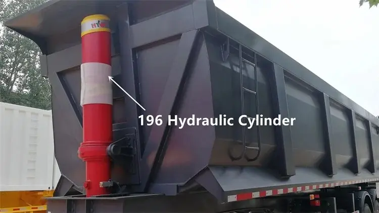 High-Quality High Durable Rear Dump Semi Trailer Supplier, SKD