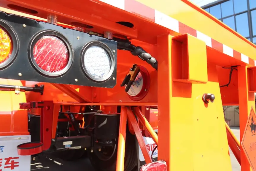 SHODAILER Heavy-Duty Skeletal Semi-Trailer High Load Capacity for Container Transportation
