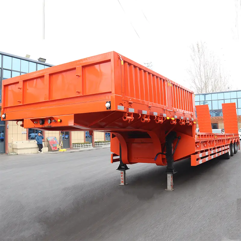 China Lowboy Semi Trailer
